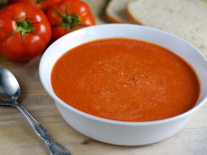 Sopa de Tomate y Judías Verdes 2 sopa de tomate